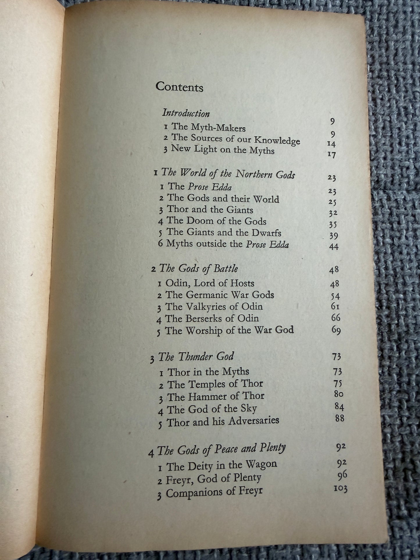1964*1st* Gods & Myths Of Northern Europe - H. R. Ellis Davidson (Pelican Books) - Honeyburn Books (UK)