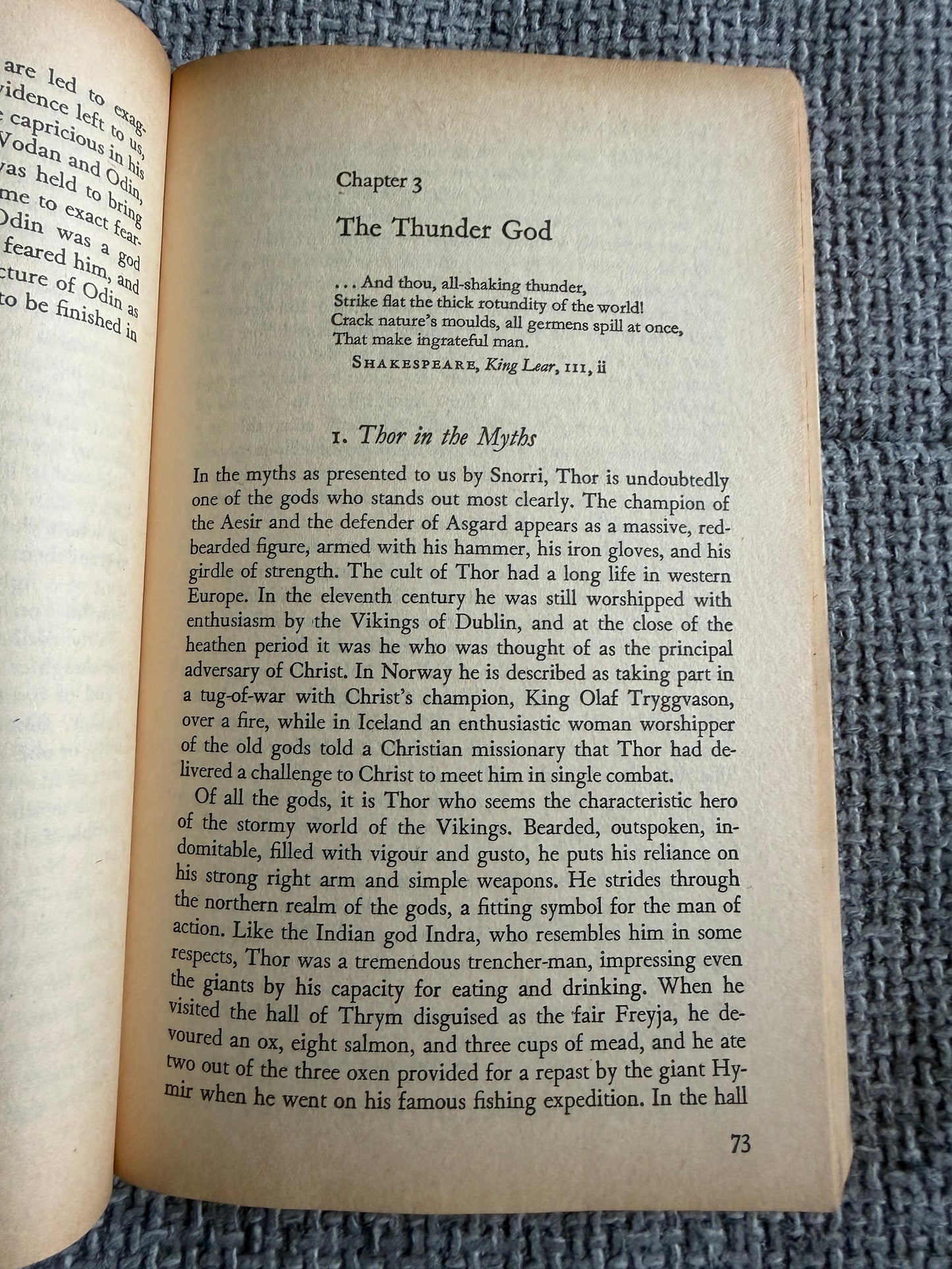 1964*1st* Gods & Myths Of Northern Europe - H. R. Ellis Davidson (Pelican Books) - Honeyburn Books (UK)