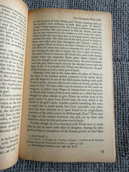 1964*1st* Gods & Myths Of Northern Europe - H. R. Ellis Davidson (Pelican Books) - Honeyburn Books (UK)