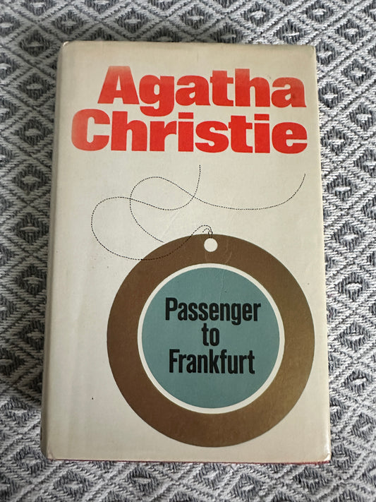 1970*1st* Passenger To Frankfurt - Agatha Christie( Collins Crime Club)