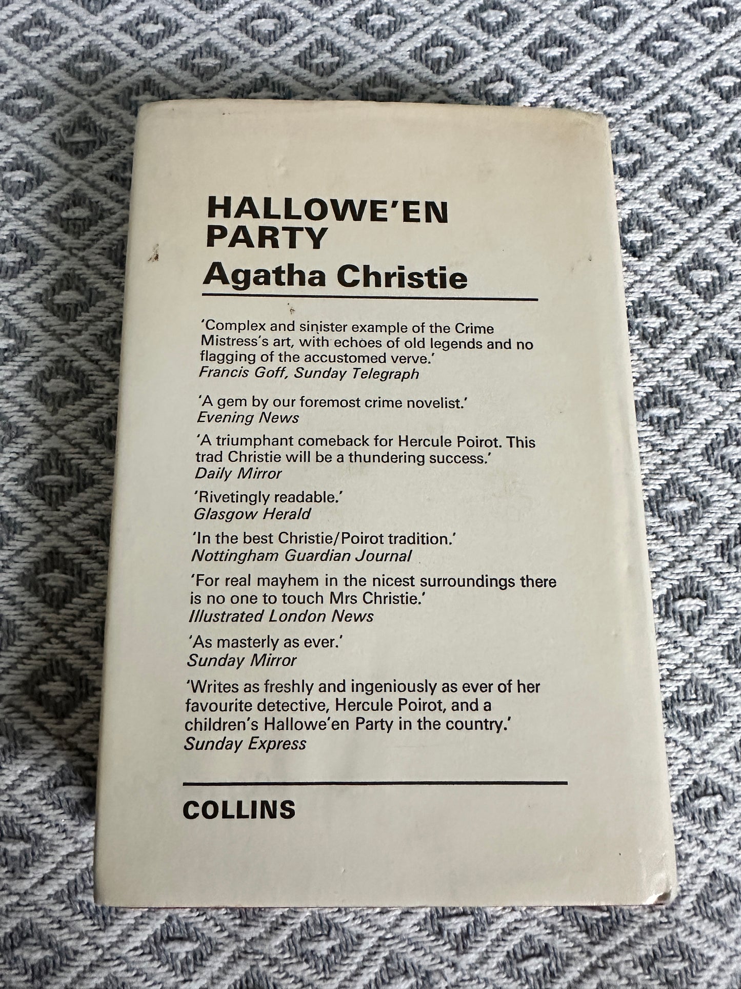 1970*1st* Passenger To Frankfurt - Agatha Christie( Collins Crime Club)