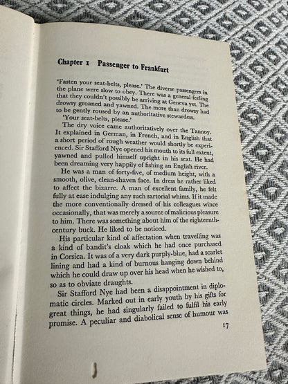 1970*1st* Passenger To Frankfurt - Agatha Christie( Collins Crime Club)