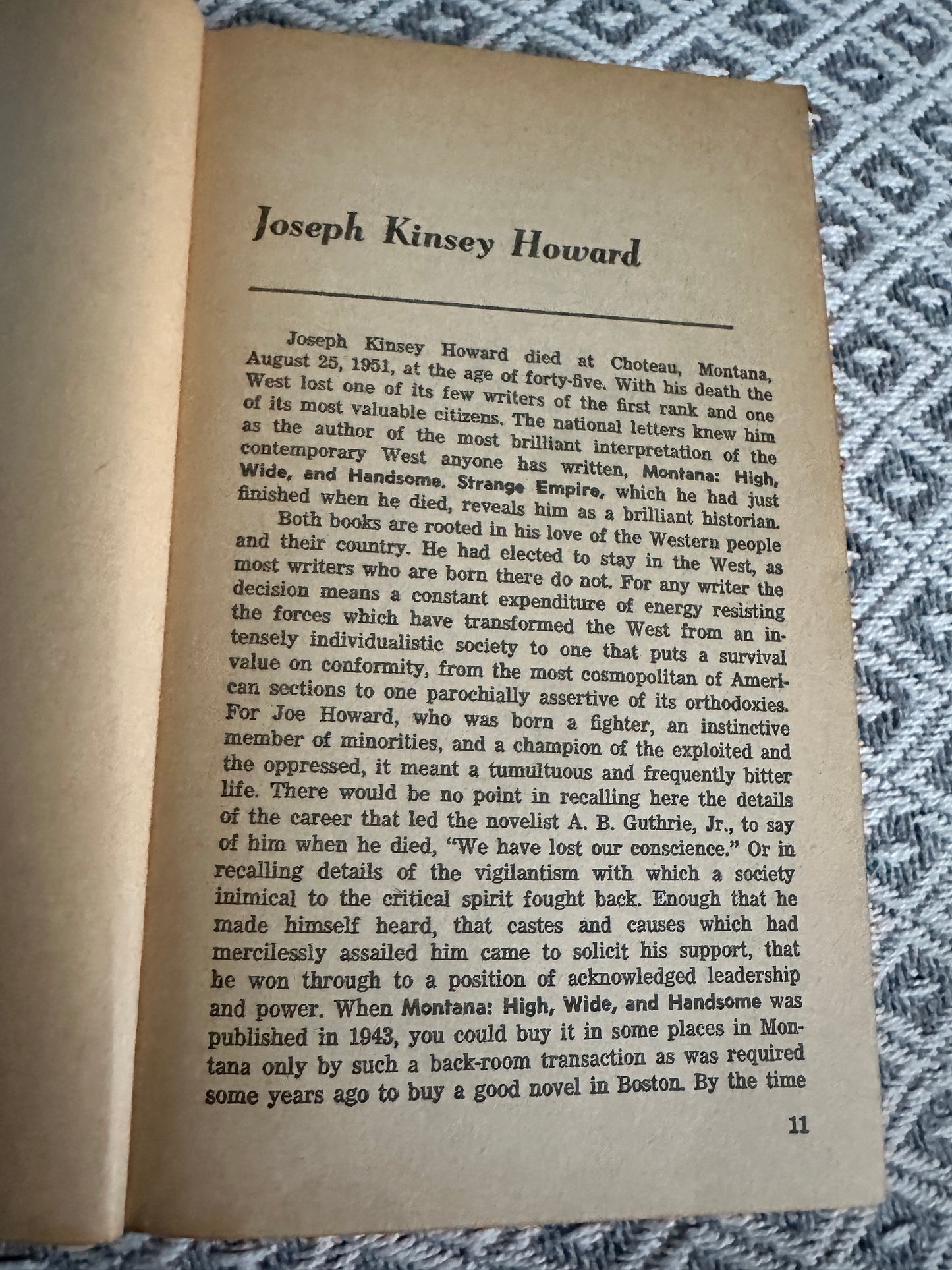 1965 Strange Empire(The Louis Riel Story) - Joseph Kinsey Howard(Swan Publishers)