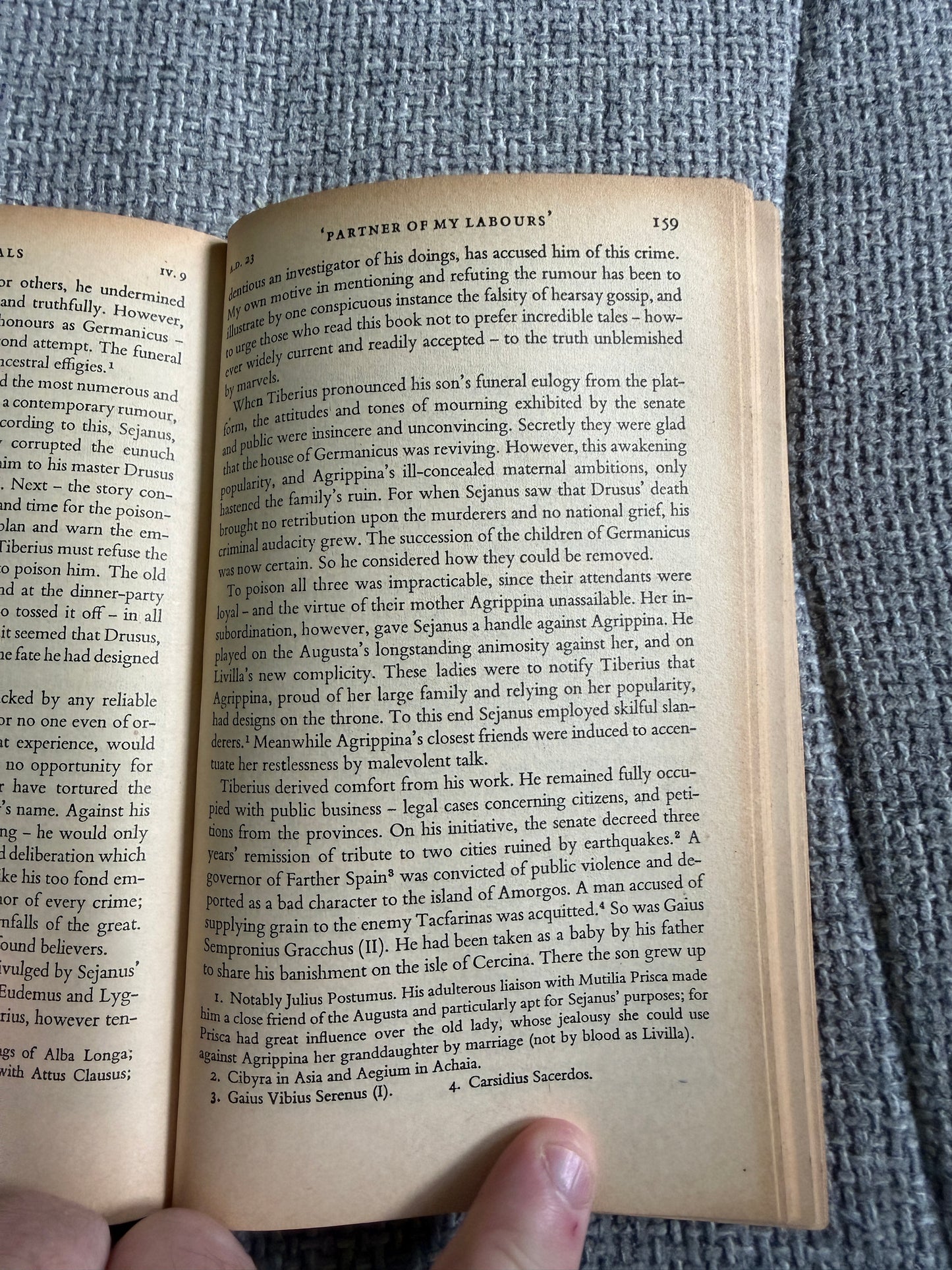 1956*1st* Tacitus On Imperial Rome - Michael Grant (Penguin Classics) - Honeyburn Books (UK)