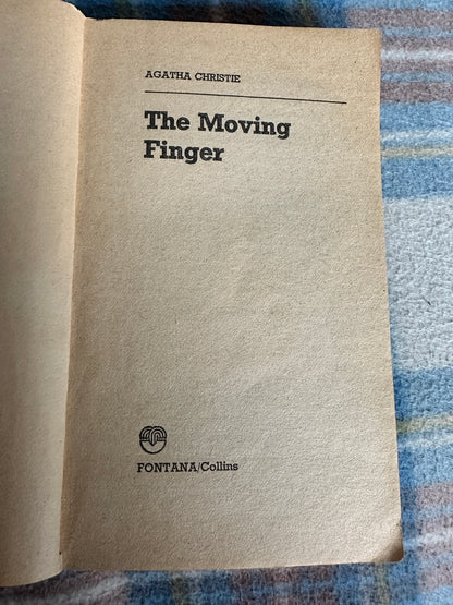 1979 The Moving Finger - Agatha Christie(Fontana)