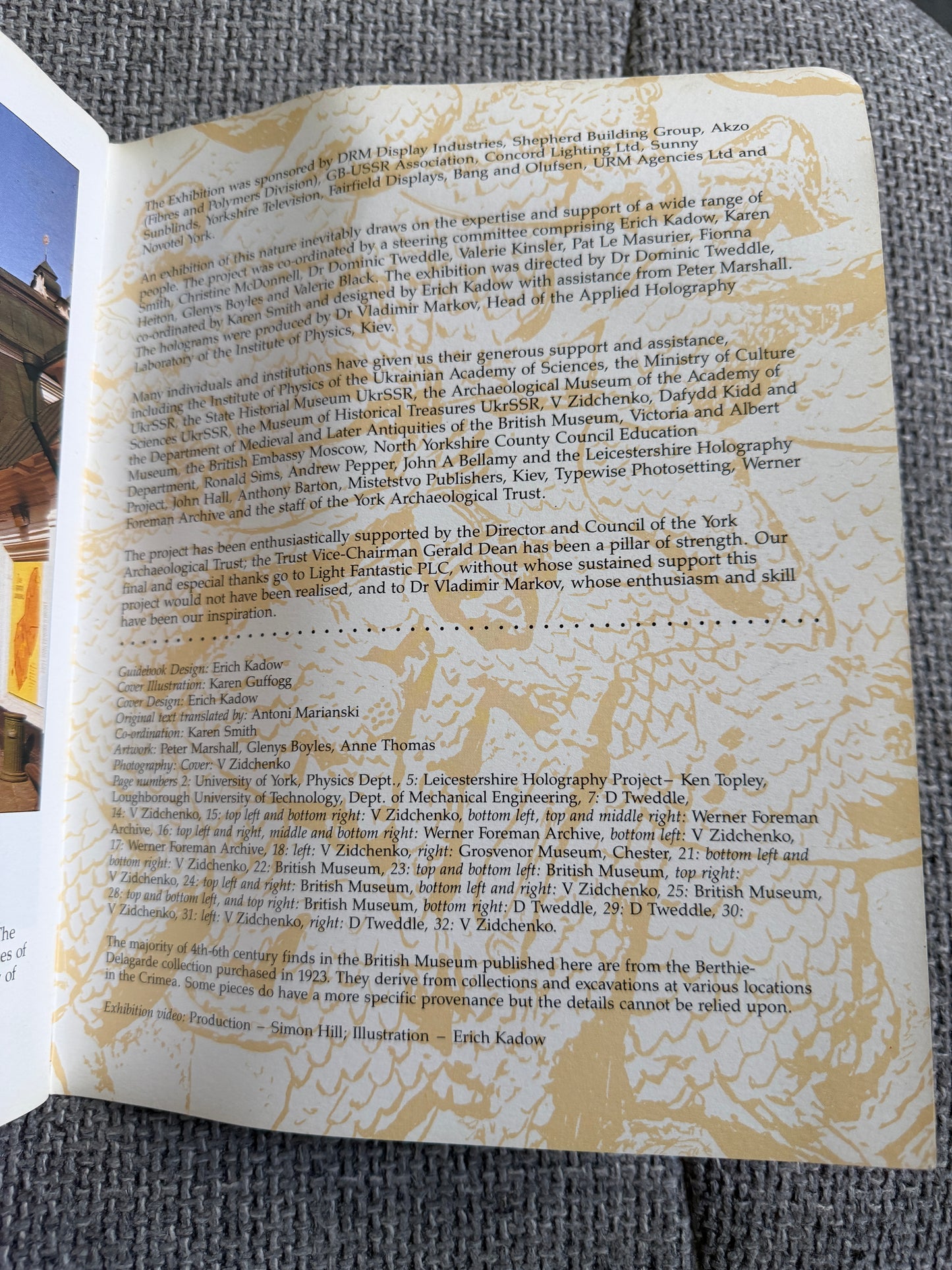 1997 Russian Holograms Treasure Trapped In Light - V. Markov, J. Arustamian etc (York Archaeological Trust For Excavation & Research Ltd) - Honeyburn Books (UK)
