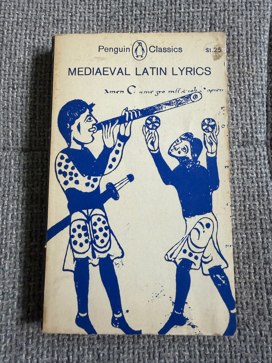 1964 Mediaeval Latin Lyrics - Helen Waddell translation (Penguin Books) - Honeyburn Books (UK)