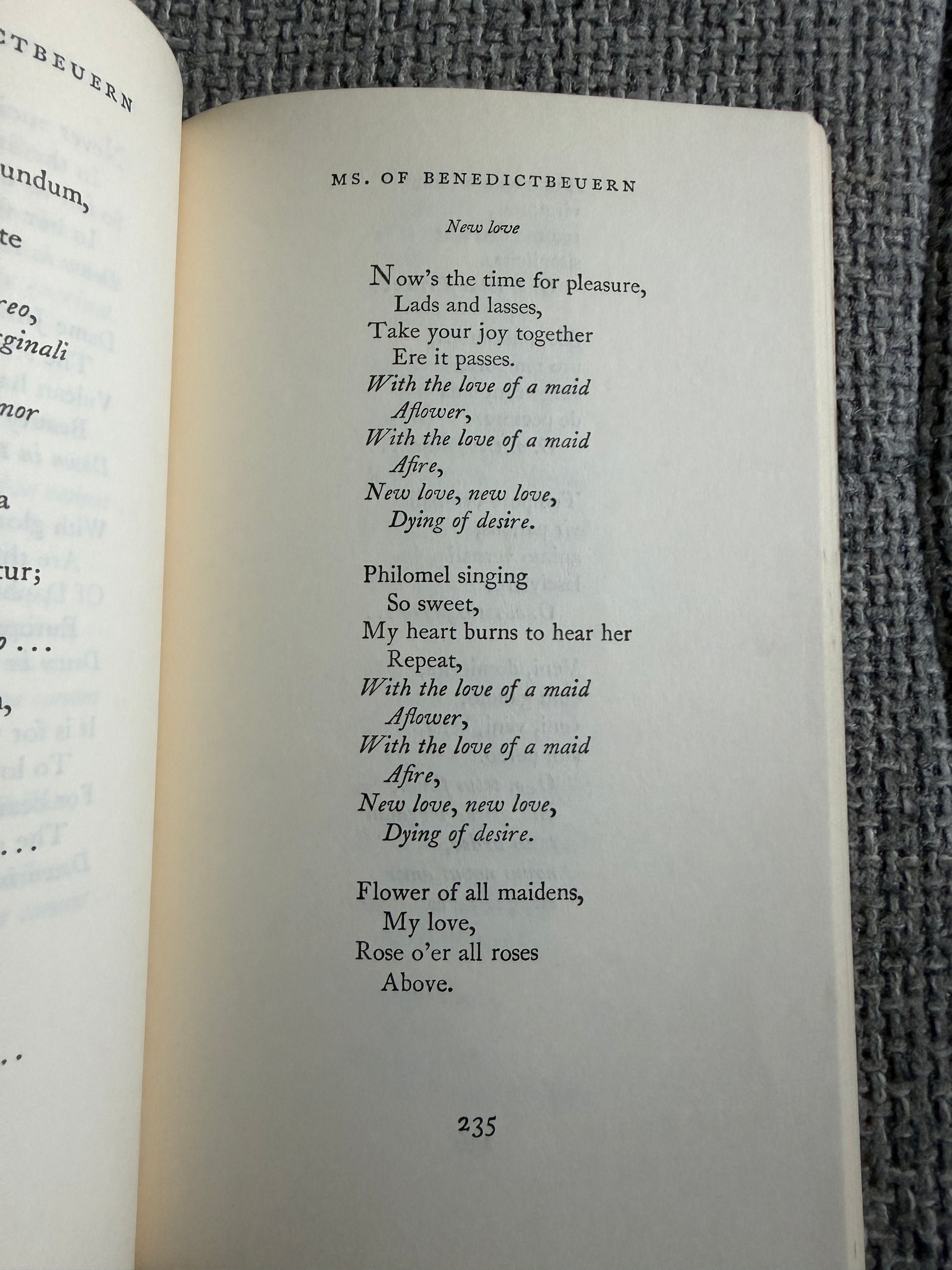 1964 Mediaeval Latin Lyrics - Helen Waddell translation (Penguin Books) - Honeyburn Books (UK)