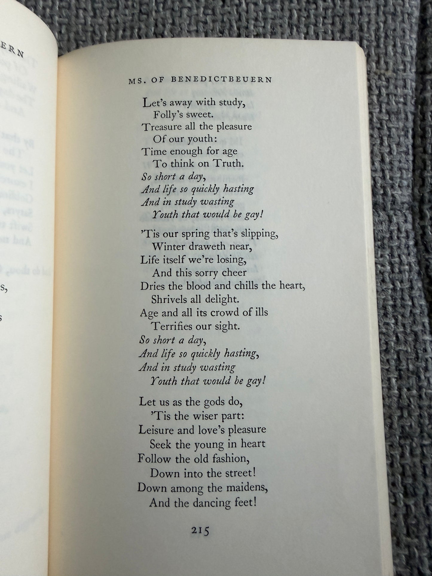 1964 Mediaeval Latin Lyrics - Helen Waddell translation (Penguin Books) - Honeyburn Books (UK)