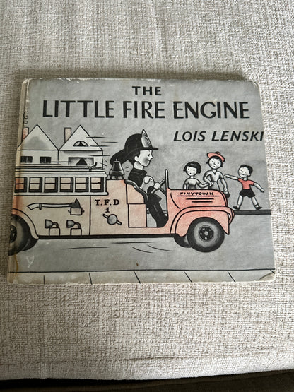 1968 The Little Red Fire Engine - Lois Lenski(Oxford University Press)