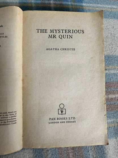 1974 The Mysterious Mr. Quin - Agatha Christie(Pan Books)