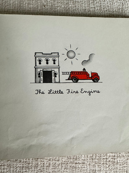 1968 The Little Red Fire Engine - Lois Lenski(Oxford University Press)