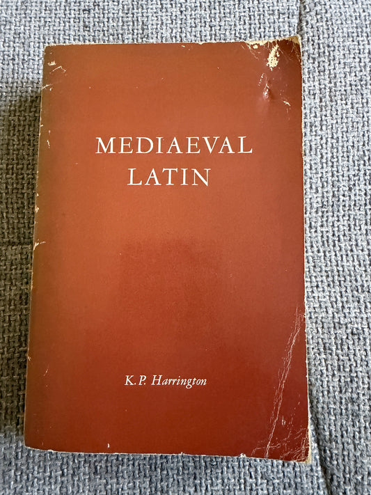 1967 Mediaeval Latin - K. P. Harrington (University of Chicago)