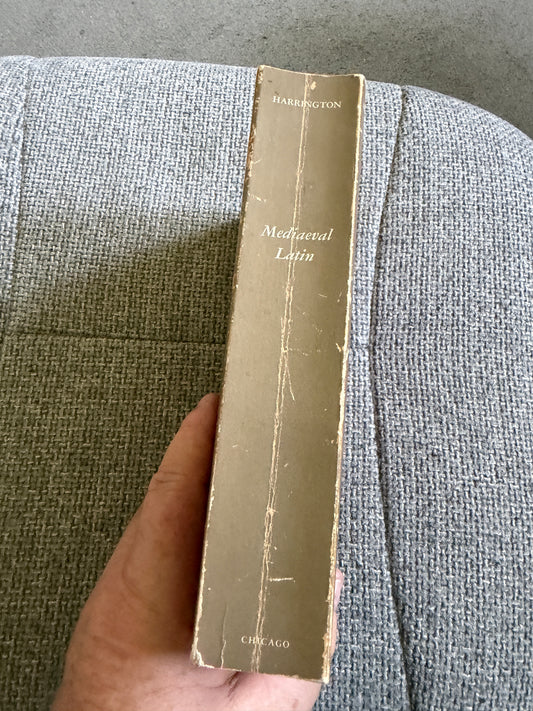 1967 Mediaeval Latin - K. P. Harrington (University of Chicago)