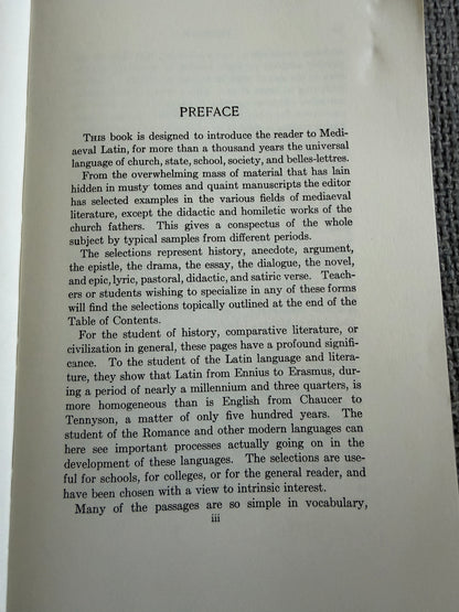 1967 Mediaeval Latin - K. P. Harrington (University of Chicago) - Honeyburn Books (UK)