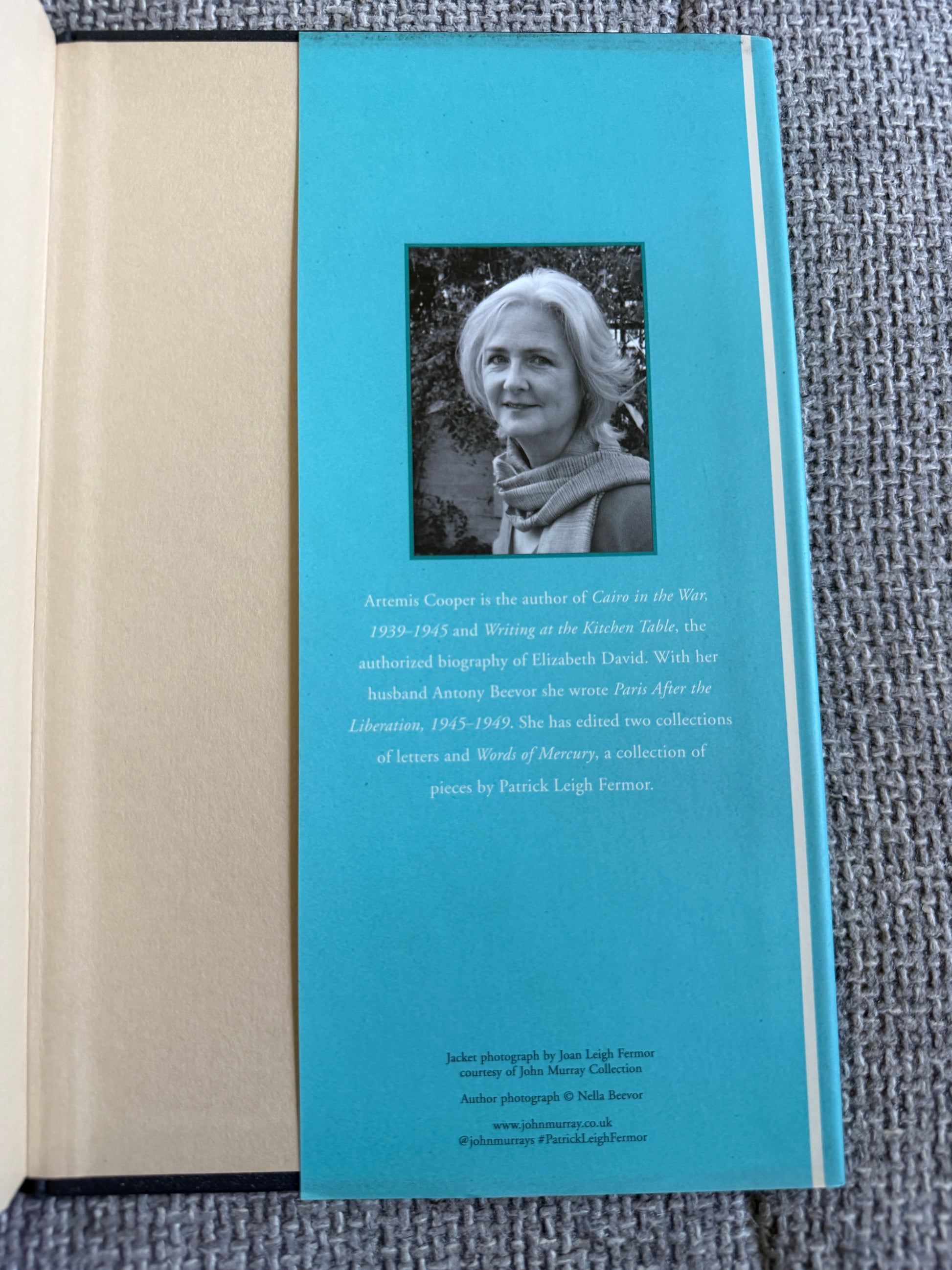 2012 Patrick Leigh Fermor An Adventure - Artemis Cooper (John Murray) - Honeyburn Books (UK)