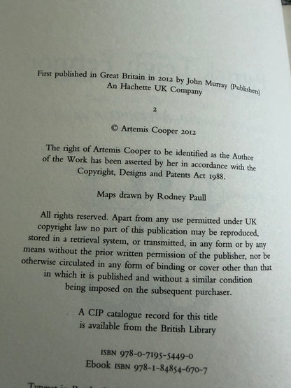 2012 Patrick Leigh Fermor An Adventure - Artemis Cooper (John Murray) - Honeyburn Books (UK)