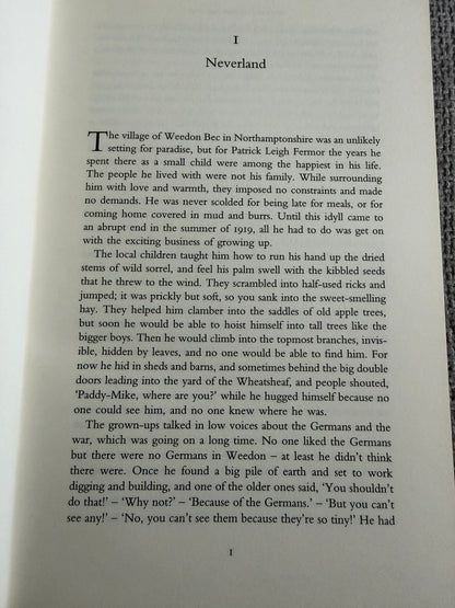 2012 Patrick Leigh Fermor An Adventure - Artemis Cooper (John Murray) - Honeyburn Books (UK)