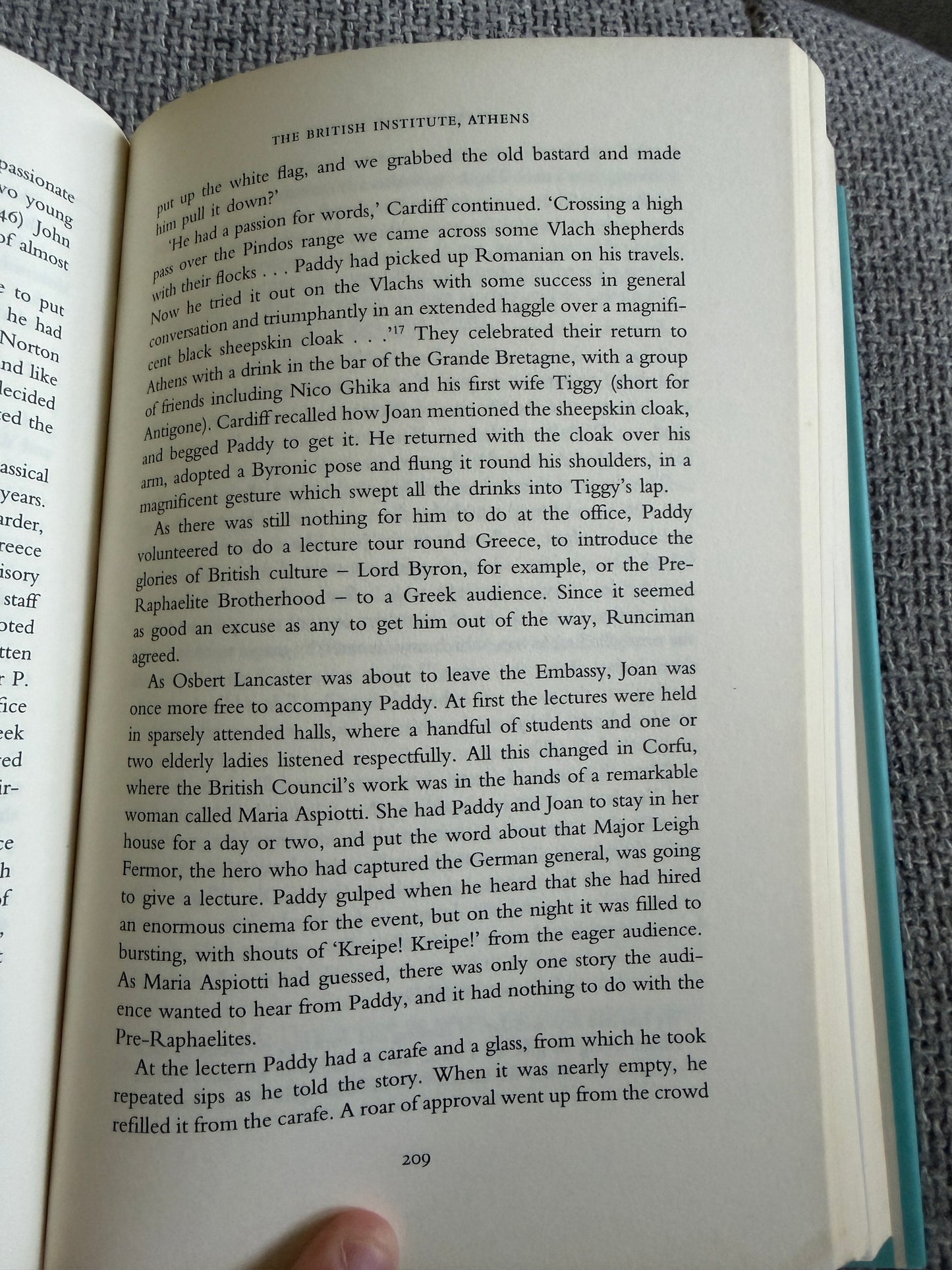 2012 Patrick Leigh Fermor An Adventure - Artemis Cooper (John Murray) - Honeyburn Books (UK)