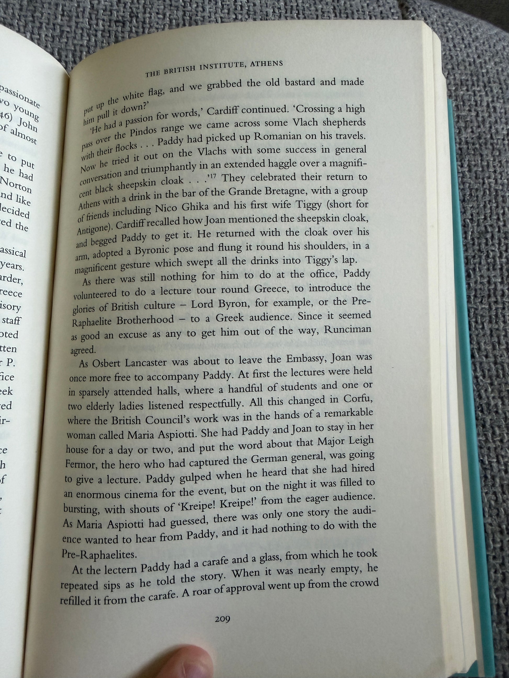 2012 Patrick Leigh Fermor An Adventure - Artemis Cooper (John Murray) - Honeyburn Books (UK)
