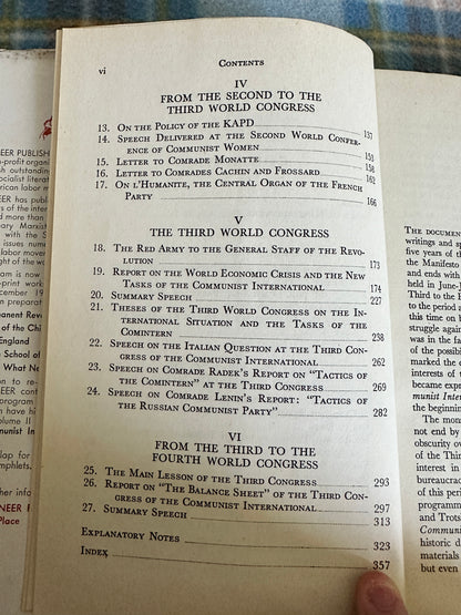 1945*1st* The First Five Years of The Communist International vol 1 - Leon Trotsky(Pioneer Publishers)