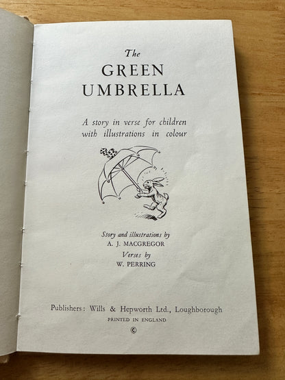 1950 The Green Umbrella(Series 401) A. J. MacGregor & W. Perring(Wills & Hepworth)