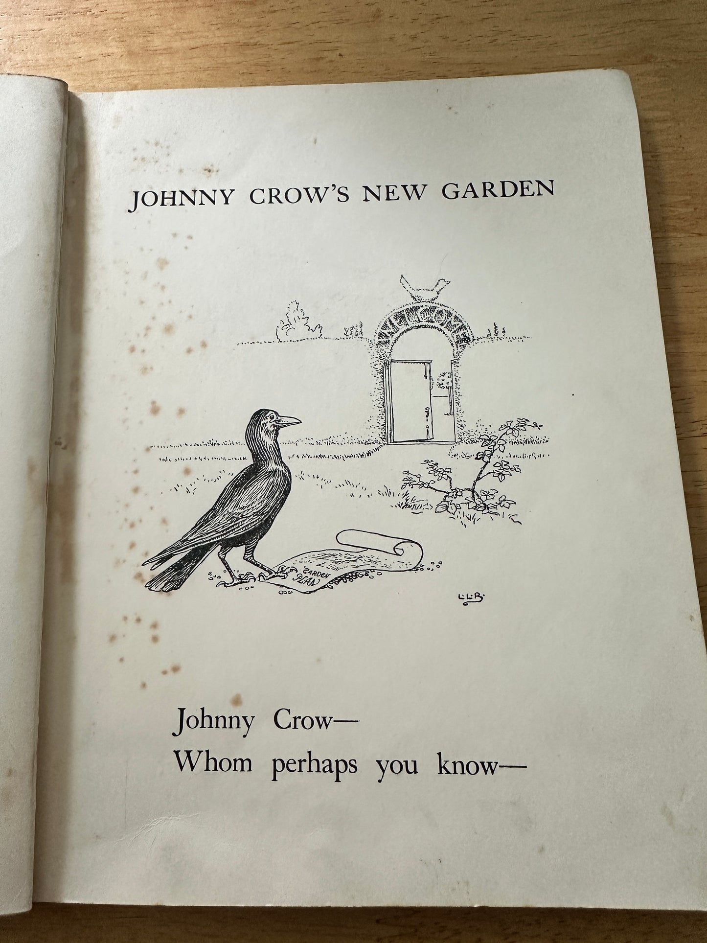 1935*1st* Johnny Crow’s New Garden - L. Leslie Brooke(Frederick Warne & Co Ltd)