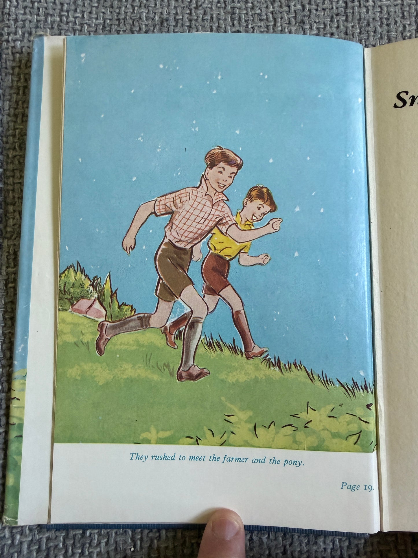 1959 Snowball The Pony - Enid Blyton (Iris Gillespie illust) Lutterworth Press - Honeyburn Books (UK)