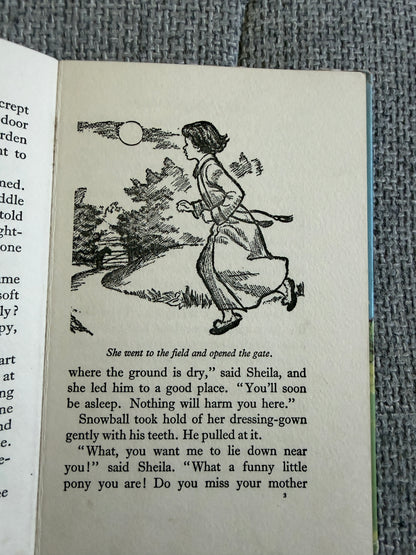 1959 Snowball The Pony - Enid Blyton (Iris Gillespie illust) Lutterworth Press - Honeyburn Books (UK)