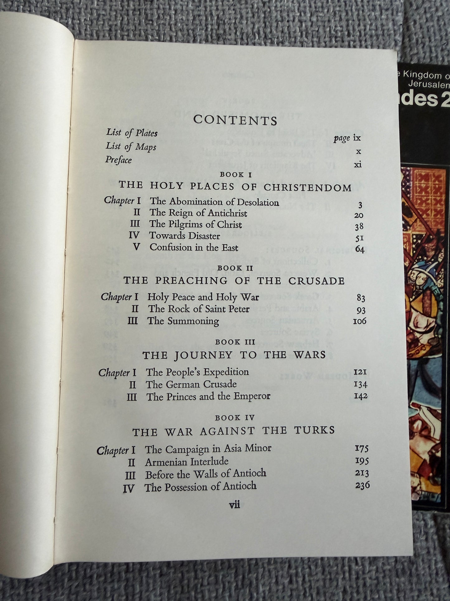 Steven Runciman – A History of the Crusades Vols. 1–3. Complete Peregrine Books 1965 edition. Original Penguin slipcase. Peregrine Books