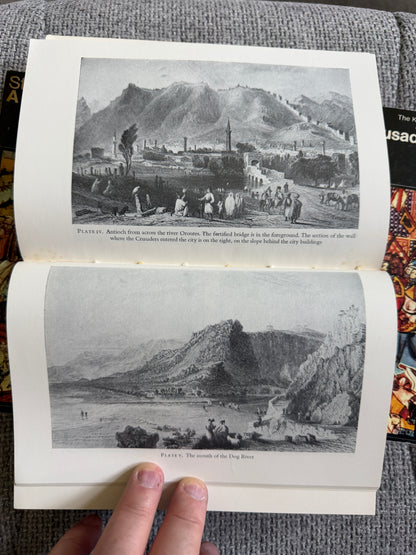 Steven Runciman – A History of the Crusades Vols. 1–3. Complete Peregrine Books 1965 edition. Original Penguin slipcase. Peregrine Books