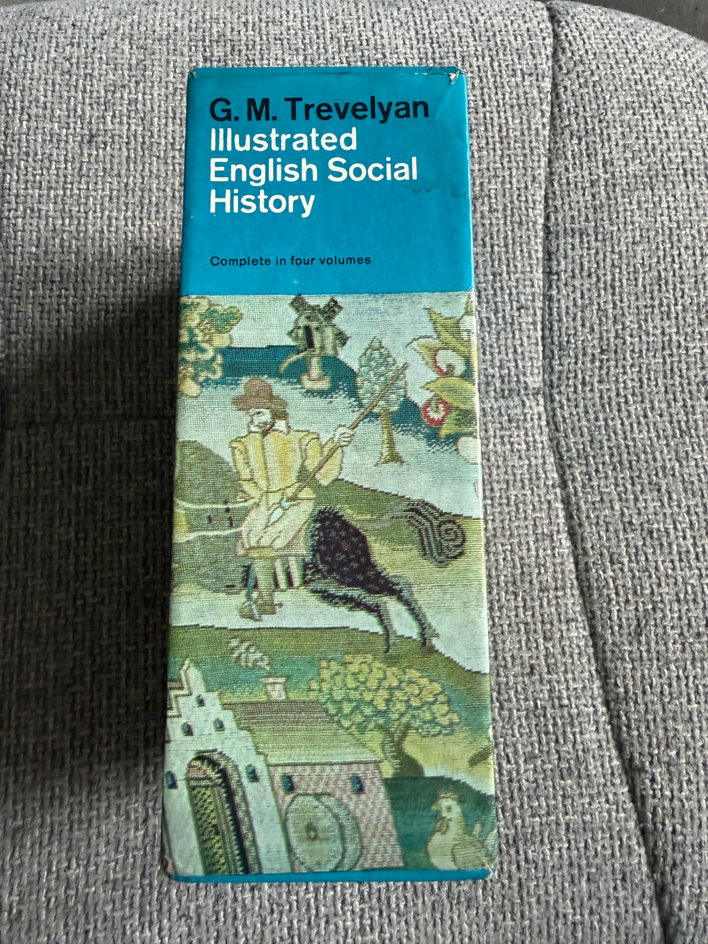 1964 Illustrated English Social History x 4 volumes in original slipcase - G. M. Trevelyan (Pelican Books)