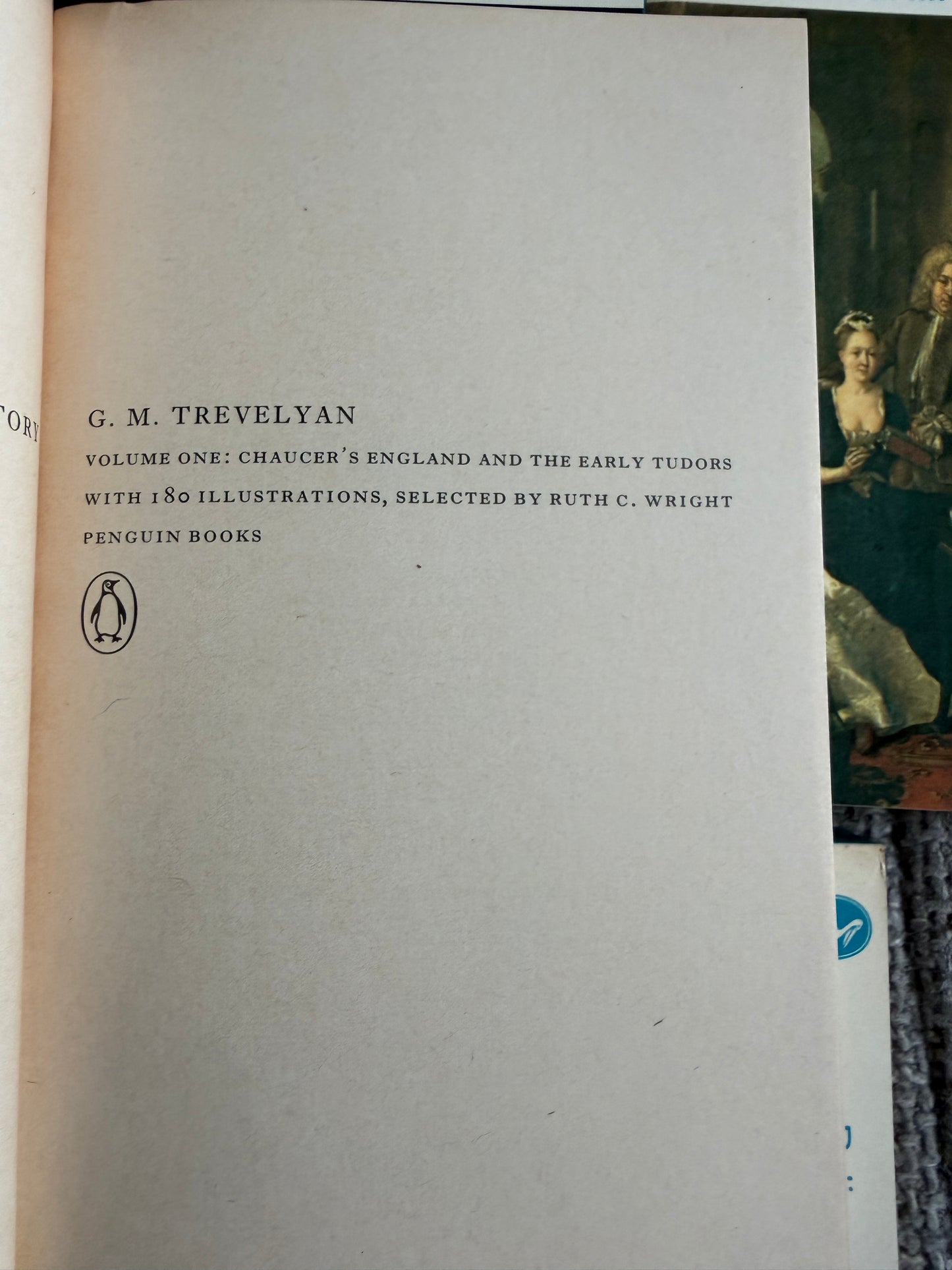 1964 Illustrated English Social History x 4 volumes in original slipcase - G. M. Trevelyan (Pelican Books)