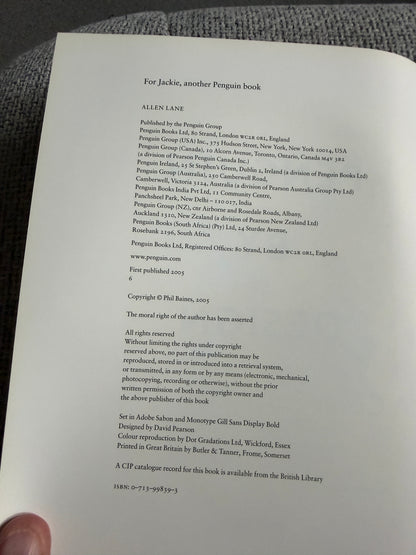 2005 Penguin By Design - Phil Baines (Allen Lane /Penguin Books)