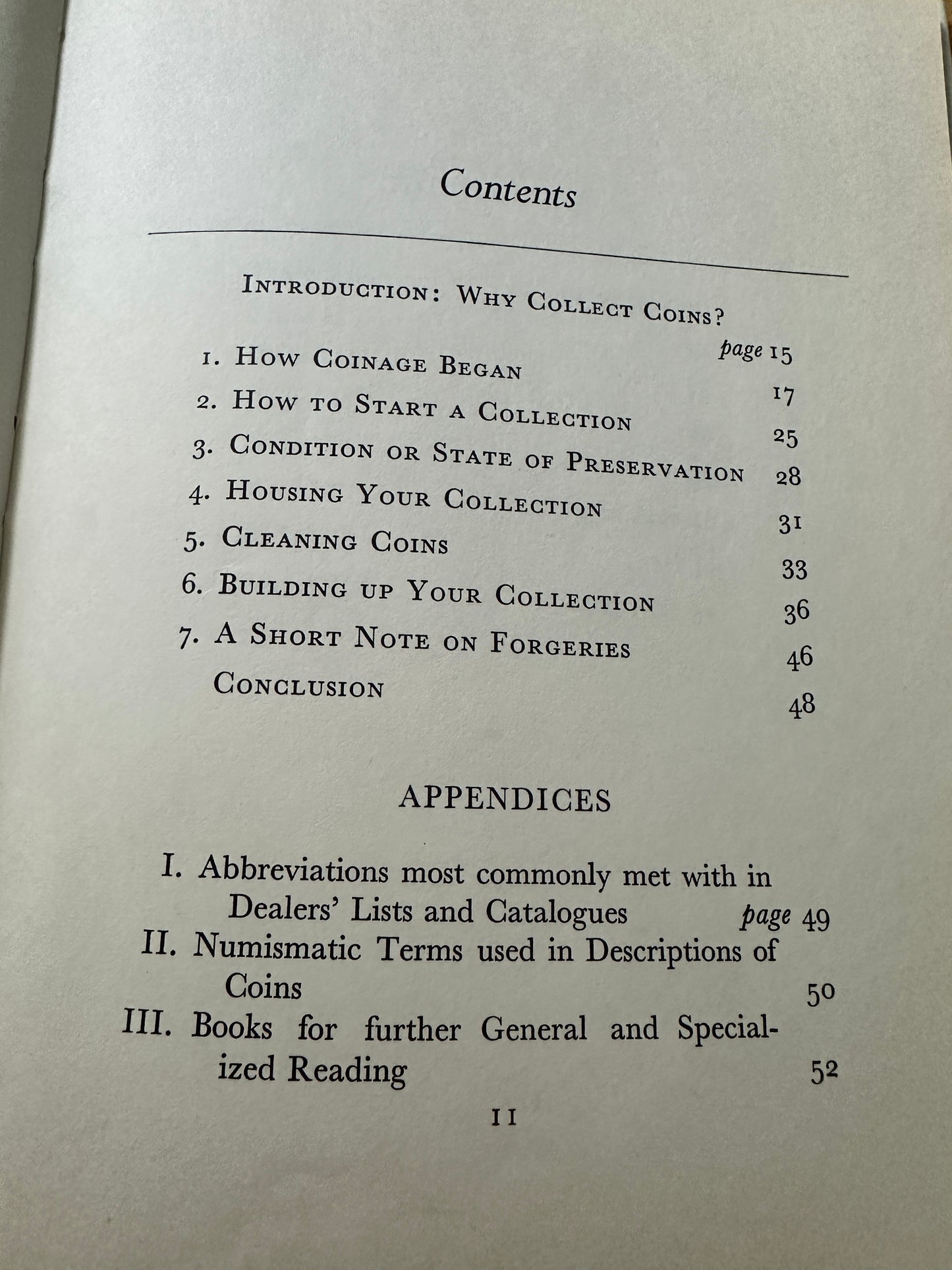 1961 Your Book Of Coin Collecting - Peter Alan Rayner(Faber & Faber)