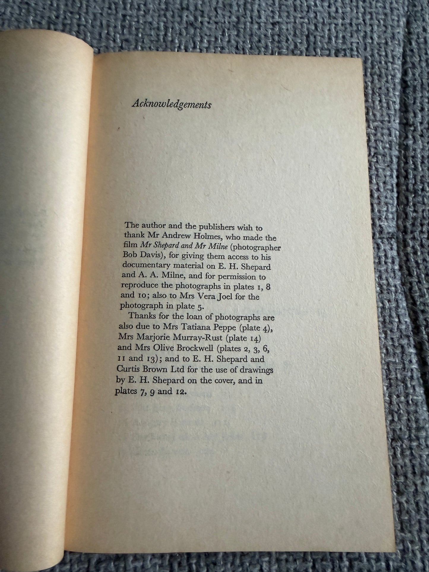 1976 The Enchanted Places - Christopher Milne aka Billy Moon (Penguin Books)