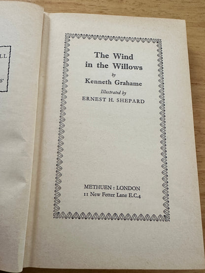 1968 The Wind In The Willows - Kenneth Grahame(Ernest Shepard Illust)Methuen