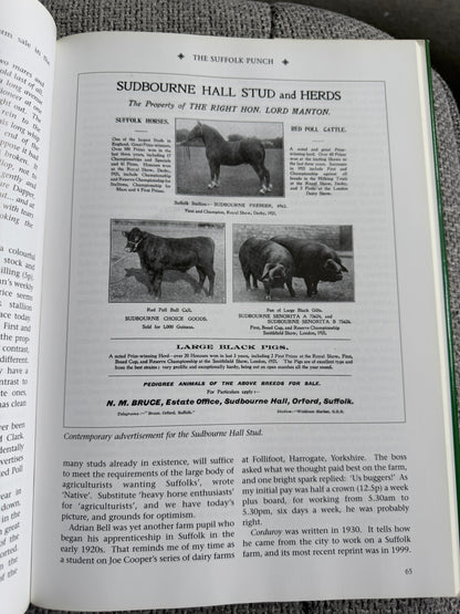 2007*1st* The Suffolk Punch An Illustrated History Of The Breed - Edward Hart (Halsgrove)