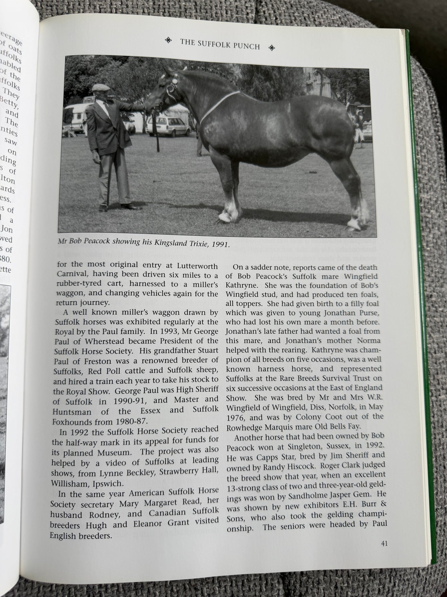 2007*1st* The Suffolk Punch An Illustrated History Of The Breed - Edward Hart (Halsgrove)