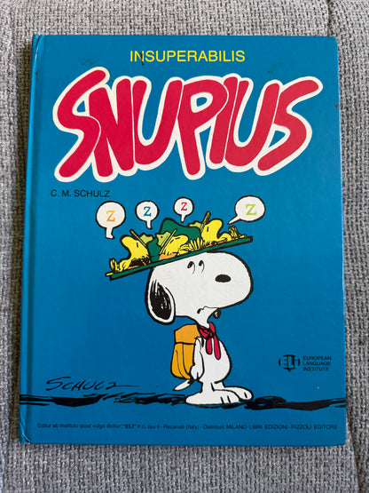 1984 Insuperabilis Snupius - Charles Schulz (European Language Institute) Latin