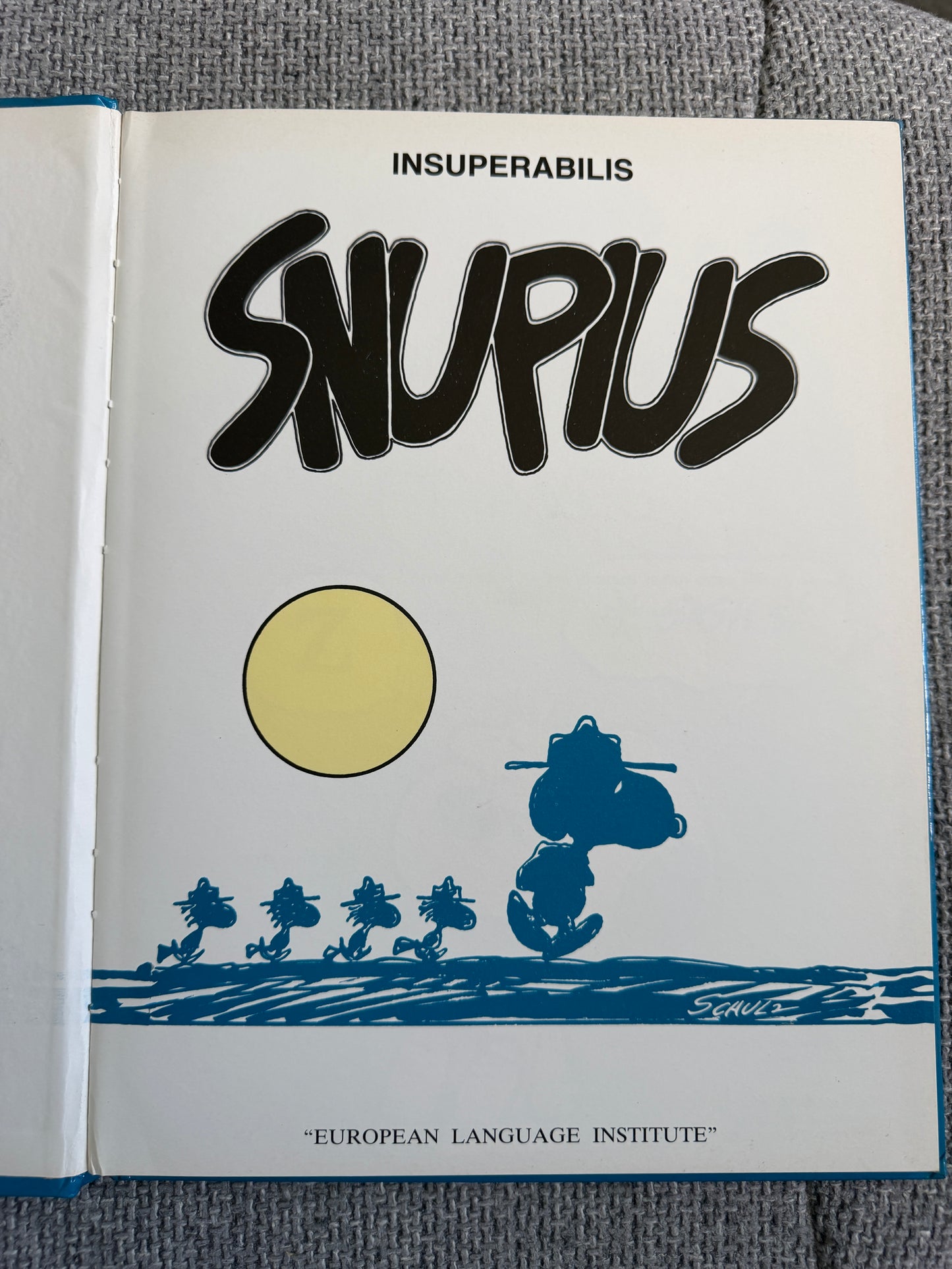 1984 Insuperabilis Snupius - Charles Schulz (European Language Institute) Latin