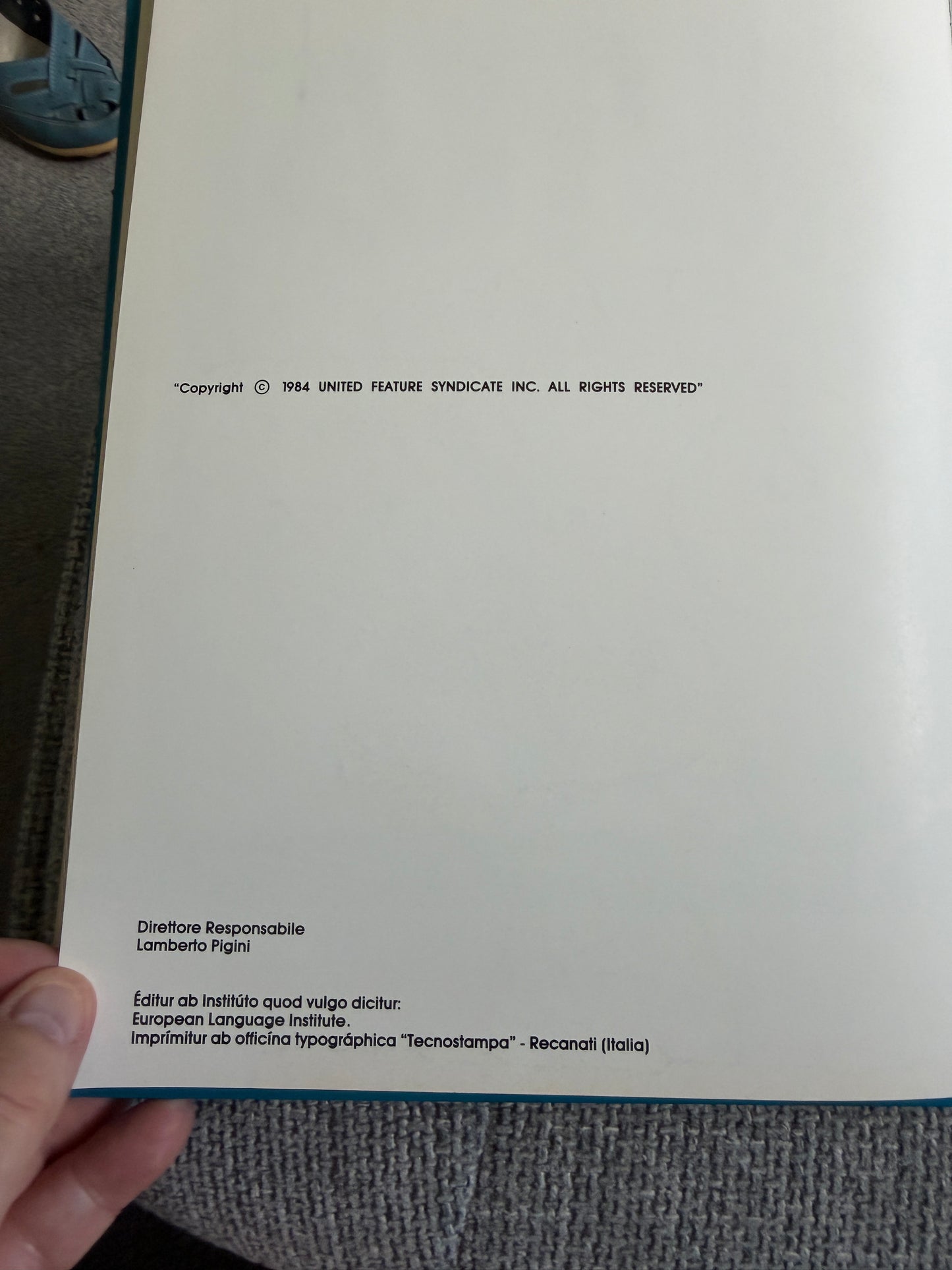 1984 Insuperabilis Snupius - Charles Schulz (European Language Institute) Latin