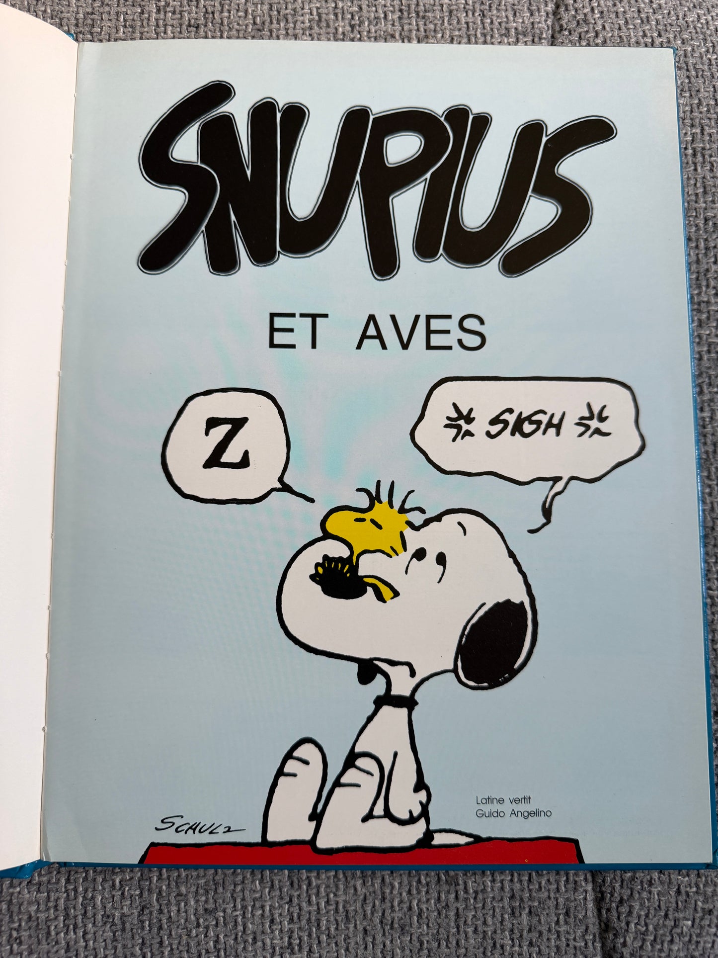 1984 Insuperabilis Snupius - Charles Schulz (European Language Institute) Latin