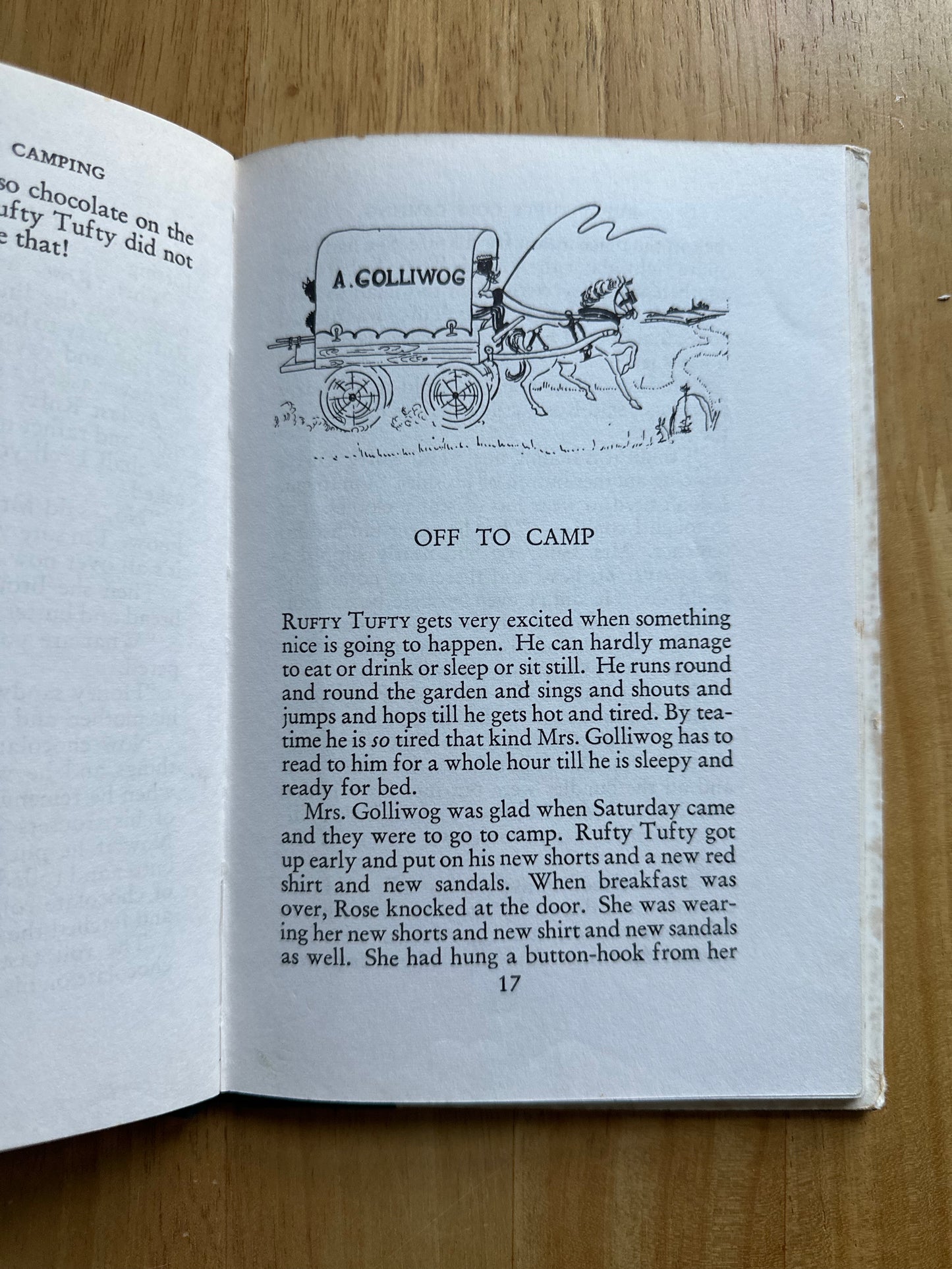 1968 Rufty Tufty Goes Camping - Ruth Ainsworth(illustrated by Dorothy Craigie) Heinemann