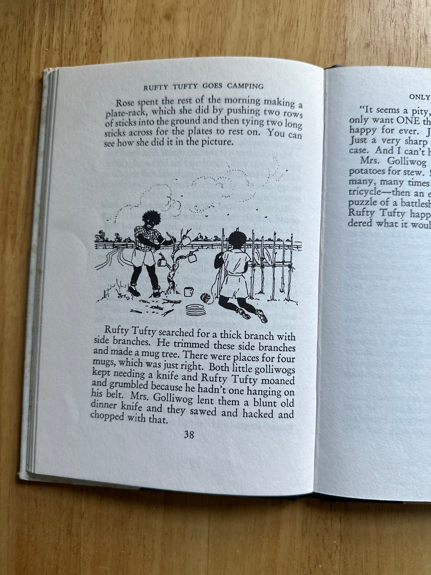 1968 Rufty Tufty Goes Camping - Ruth Ainsworth(illustrated by Dorothy Craigie) Heinemann