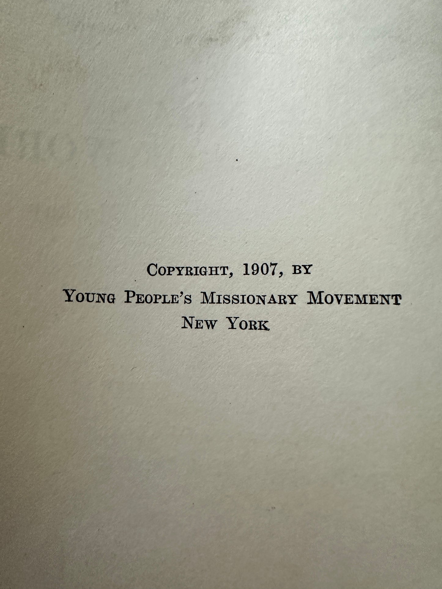 1907 Uganda’s White Man Of Work(Story of Alexander M. Mackay) Sophia Lyon Fahs (Young People’s Missionary Movement