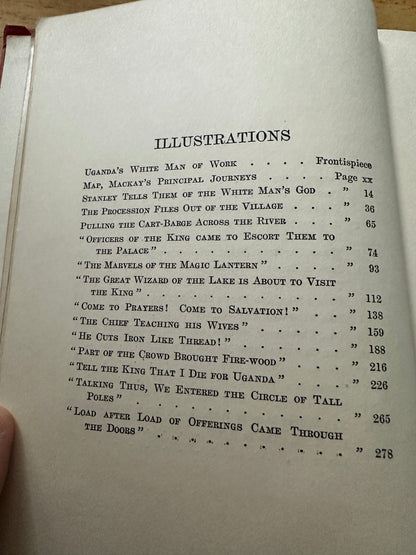 1907 Uganda’s White Man Of Work(Story of Alexander M. Mackay) Sophia Lyon Fahs (Young People’s Missionary Movement