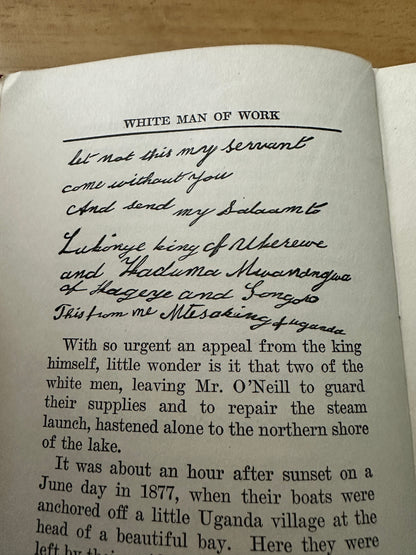 1907 Uganda’s White Man Of Work(Story of Alexander M. Mackay) Sophia Lyon Fahs (Young People’s Missionary Movement