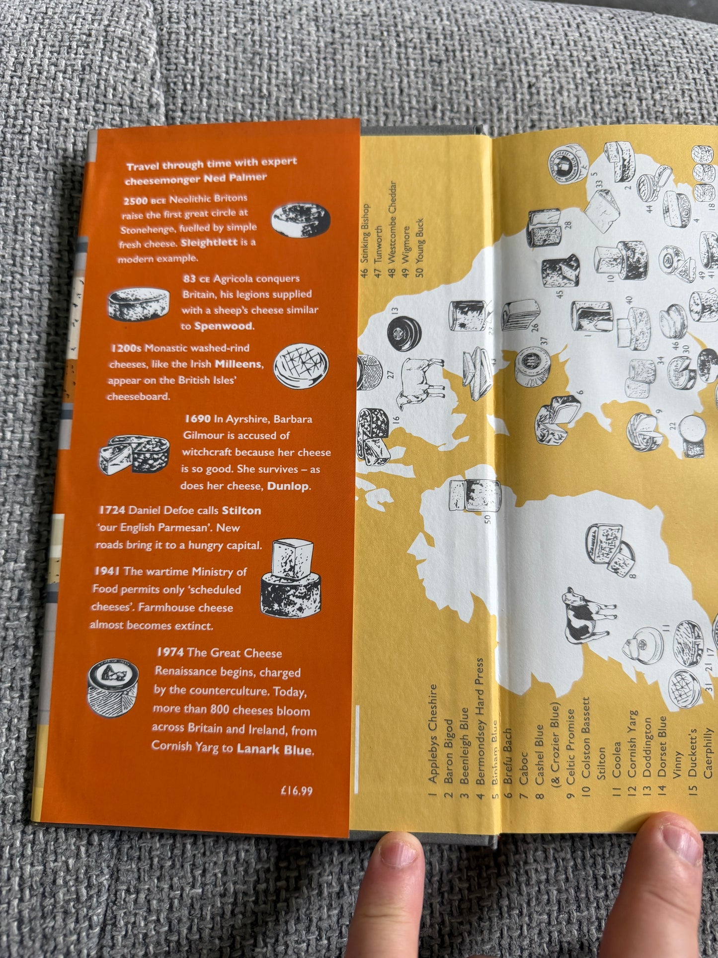 2019*1st* A Cheese Monger’s History Of The British Isles - Ned Palmer (Profile Books)