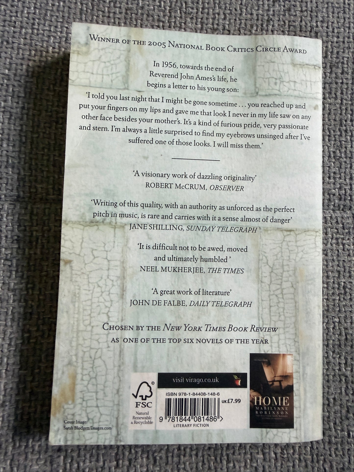 2009 Gilead- Marilynne Robinson (Virago Press)